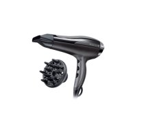 Remington | Hair Dryer | Pro-Air Turbo D5220 | 2400 W | Number of temperature settings 3 | Ionic function | Diffuser nozzle | Black|D5220