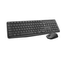 LOGITECH MK235 wireless Keyboard + Mouse Combo Grey - (US)|920-007931