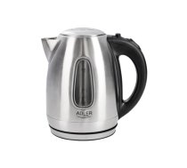 Adler | Kettle | AD 1223 | Standard | 2200 W | 1.7 L | Stainless steel | 360° rotational base | Stainless steel|AD 1223