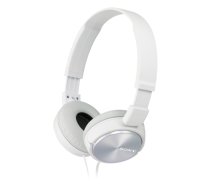 Sony | MDR-ZX310 | Foldable Headphones | Headband/On-Ear | White|MDRZX310W.AE