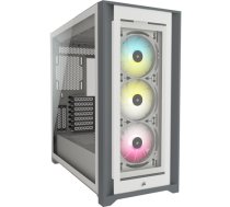 Corsair | ATX PC Smart Case | 5000X RGB | Side window | White | Mid-Tower | Power supply included No | ATX|CC-9011213-WW