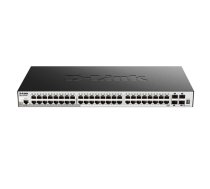 Gigabit Stackable Smart Managed Switch 48GE 4SFP+ with 10G Uplinks DGS-1510-52X |DGS-1510-52X/E