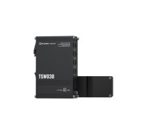 Teltonika Switch | TSW030 | Unmanaged | DIN rail mountable | 10/100 Mbps (RJ-45) ports quantity 8 | Power supply type 2-pin industrial DC power socket|TSW030000000