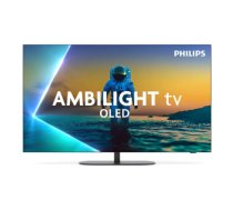 Philips OLED 4K Ambilight TV | 65OLED820/12 | 65 | Smart TV | Google TV | Grey|65OLED820/12