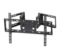 Gembird | Full-motion wall mount | Fixed | 37-80 " | Maximum weight (capacity) 60 kg | Black|WM-80ST-02