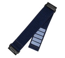 Fixed | Sporty Strap for Garmin QuickFit 26mm | 160-210 mm | Dark blue | Nylon|FIXNST2-QF26MM-DBL