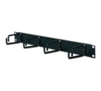 1U Horizontal Cable Organizer Black|AR8425A