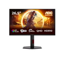 AOC | Q27G4ZDR | 27 " | QD-OLED | QHD | 16:9 | 240 Hz | 0.03 ms | 2560 x 1440 pixels | 400 cd/m² | HDMI ports quantity 2 | Black|Q27G4ZDR
