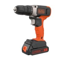 BLACK & DECKER | Cordless Drill Driver | BCD001C1-QW | 18 V | 1.5 Ah | Lithium|BCD001C1-QW