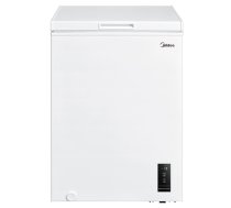 Midea Freezer | MDRC152FEE01 | Energy efficiency class E | Chest | Free standing | Height 85 cm | Total net capacity 99 L | White|MDRC152FEE01