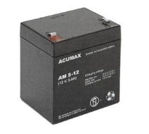 BATTERY 12V 5AH VRLA/AM5-12T2 ACUMAX EMU|AM5-12T2