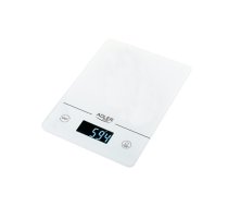 Adler | Kitchen scales | AD 3170 | Maximum weight (capacity) 15 kg | Graduation 1 g | Display type LCD | White|AD 3170