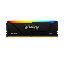 Kingston | FURY Beast RGB | 32 GB | DDR4 | 1600 MHz | PC/server | Registered No | ECC No|KF432C16BB2A/32