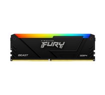 KINGSTON 32GB 3200MT/S DDR4 CL16 DIMM FURY BEAST RGB_|KF432C16BB2A/32