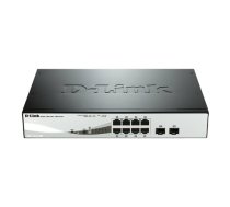 D-LINK 8-Port Layer2 PoE Smart Switch|DGS-1210-08P/E