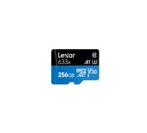 Lexar | High-Performance 633x | UHS-I | 256 GB | micro SDXC|LSDMI256BB633A