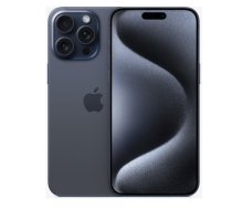 Apple | iPhone 15 Pro Max | Blue Titanium | 6.7 " | Super Retina XDR | 2796 x 1290 pixels | Apple | A17 Pro | Internal RAM 8 GB | 256 GB | Dual SIM | Nano-SIM and eSIM | 4G | 5G |     Main camera resolution 48+12+12 MP | Secondary camera resolution 12 MP | iO|MU7A3PX/A