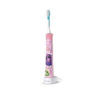 Philips | Electric toothbrush | HX6352/42 | Rechargeable | For kids | Number of brush heads included 2 | Number of teeth brushing modes 2 | Sonic technology | Pink|HX6352/42