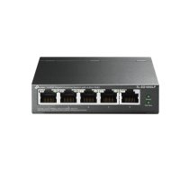 TP-LINK | Switch | TL-SG1005LP | Unmanaged | Desktop | PoE+ ports quantity 4 | Power supply type External|TL-SG1005LP