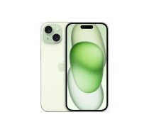 Apple | iPhone 15 | Green | 6.1 " | Super Retina XDR display | 2556 x 1179 pixels | Apple | A16 Bionic | Internal RAM 6 GB | 128 GB | Dual SIM | Nano-SIM and eSIM | 4G | Main     camera resolution 48+12+12 MP | Secondary camera resolution 12 MP | iOS | 17|MTP53PX/A