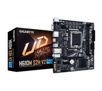 Gigabyte | H610M S2H V2 1.0 | Processor family Intel | Processor socket LGA1700 | DDR5 DIMM | Supported hard disk drive interfaces M.2, SATA | Number of SATA connectors 4|H610M S2H V2     1.0