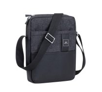 TABLET CASE CROSSBODY 11"/8811 BLACK MELANGE RIVACASE|8811BLACKMELANGE