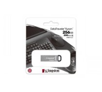 Kingston | USB Flash Drive | DataTraveler Kyson | 256 GB | Type-A USB 3.2 Gen 1 | Silver|DTKN/256GB
