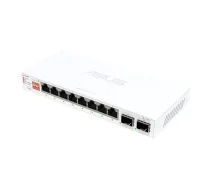 Asus | QG-U1080 | 8-Port 2.5G and 2-Port 10G SFP+ Switch | Unmanaged | Desktop | SFP+ ports quantity 2 x 10G SFP+ ports|90IG0A00-MO3B00