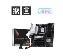 MSI PRO B850M-P WIFI | Processor family AMD B850 | Processor socket AM5 | DDR5 | Supported hard disk drive interfaces SATA, M.2 | Number of SATA connectors 4|PRO B850M-P WIFI