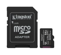 Kingston Canvas Select Plus | 64 GB | microSD | Flash memory class Class 10, UHS-I, U1/U3, video class 10/30, A1|SDCS3/64GB