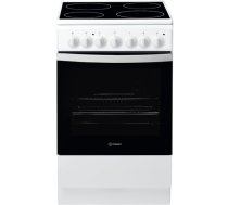 INDESIT | Cooker | IS5V4PHW/E | Hob type Vitroceramic | Oven type Electric | White | Width 50 cm | Grilling | Depth 60 cm | 61 L|IS5V4PHW/E