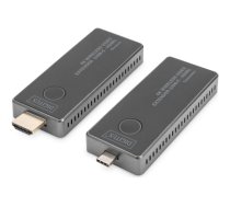 Digitus | 4K Wireless Video Extender, 30 m (USB-C - HDMI) | DS-55324 | Black/Silver|DS-55324