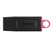 Kingston USB Flash Drive | DataTraveler Exodia S | 256 GB | USB 3.2 Gen 1 | Black/Orange|DTXS/256GB
