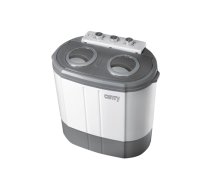 Camry | Washing machine | CR 8052 | Top loading | Washing capacity 3 kg | 1300 RPM | Depth 40 cm | Width 60 cm | White-Grey|CR 8052