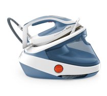 TEFAL | Steam Station Pro Express | GV9710E0 | 3000 W | 1.2 L | 7.6 bar | Auto power off | Vertical steam function | Calc-clean function | White/Blue|GV9710EO