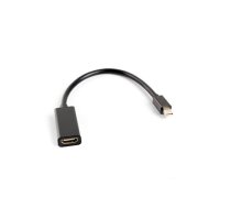 Lanberg Adapter Cable DisplayPort Mini to HDMI, 20 cm | AD-0005-BK|AD-0005-BK