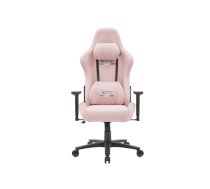 Onex Short Pile Linen; Metal; Nylon base | Gaming Chairs | STC Snug L Series | Pink|ONEX-STC-S-L-PK