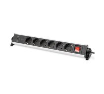 Digitus | Office Power Strip | DA-70624 | Silver/Black|DA-70624