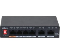 Switch|DAHUA|PFS3006-4GT-60|6x1000Base-T|PoE ports 4|60 Watts|PFS3006-4GT-60-V2|PFS3006-4GT-60-V2