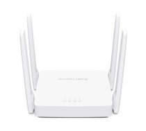 Mercusys | AC1200 Wireless Dual Band Router | AC10 | 802.11ac | 300+867 Mbit/s | 10/100 Mbit/s | Ethernet LAN (RJ-45) ports 2 | Mesh Support No | MU-MiMO Yes | No mobile broadband | Antenna type 4xFixed | No|AC10