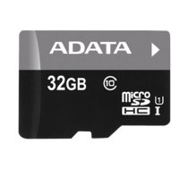 ADATA | Premier UHS-I | 32 GB | microSDHC | Flash memory class 10 | Adapter|AUSDH32GUICL10A1-RA1