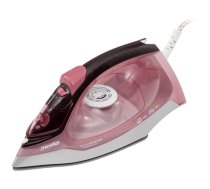 Mesko | Iron | MS 5028 | Steam Iron | 2600 W | Continuous steam 35 g/min | Steam boost performance 60 g/min | Pink/Grey|MS 5028