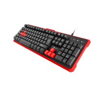 GENESIS RHOD 110 Gaming Keyboard, US Layout, Wired, Red | Genesis | RHOD 110 | Gaming keyboard | Wired | US | 1.7 m | Red, Black|NKG-0939