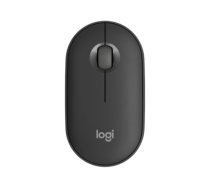 Logitech Pebble 2 M350s Wireless Mouse, RF Wireless + Bluetooth, 4000 DPI, Tonal Graphite|910-007015