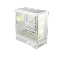 Case|MSI|ATX/micro ATX/Mini-ITX|White/Transparent|Midi Tower|MAG PANO 130R PZ WHITE|MAGPANO130RPZWHITE|MAG PANO 130R PZ WHITE