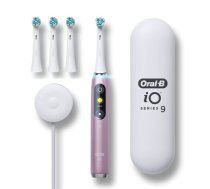 Oral-B Electric toothbrush iO Series 9N Rechargeable For adults Number of brush heads included 1 Number of teeth brushing modes 7 Rose|9N Rose