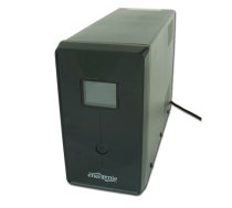 EnerGenie | UPS with USB and LCD display, Black | 1200 VA|EG-UPS-033