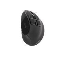 Natec | Vertical Mouse | Euphonie | Wireless | Bluetooth/USB Nano Receiver | Black|NMY-1601