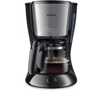 Philips Daily Collection Coffee maker HD7435/20 With glass jug Black & metal|HD7435/20