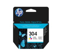 HP 304 Tri-color Ink Cartridge Blister|N9K05AE#301